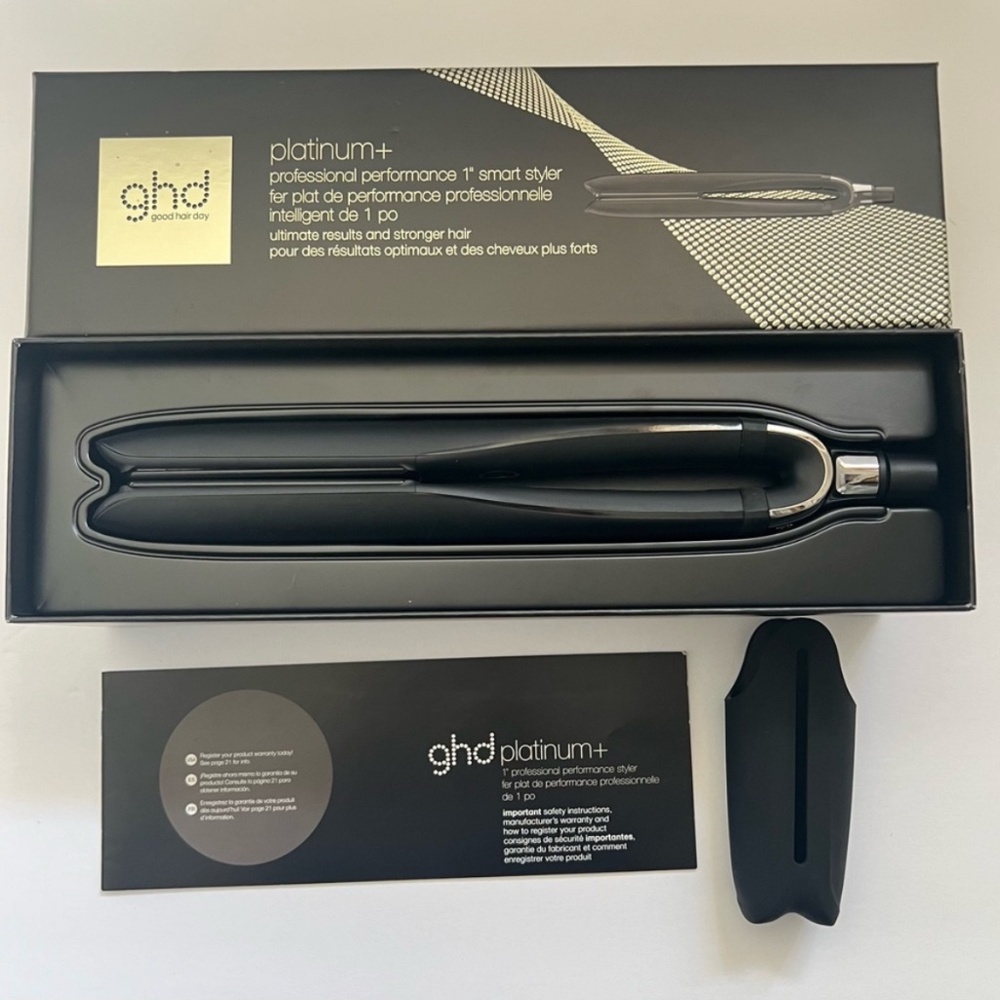 ghd  platinum  black 1” smart styler